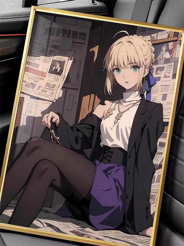 【In stock】Decorative Painting of Altria Pendragon-Fate/stay night-Billion Birds Studio