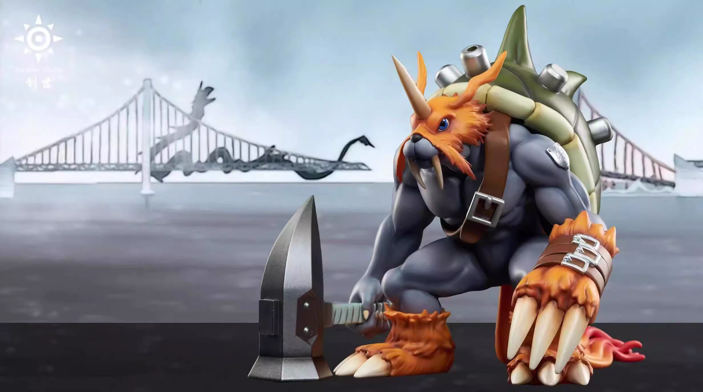 【Pre-sale】Zudomon-Digimon Adventure-Genesis Studio