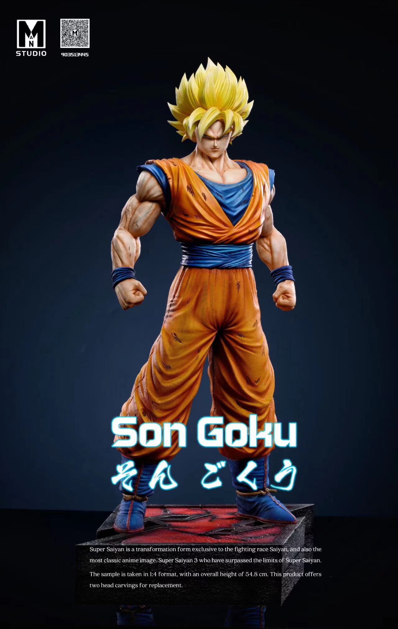 【Pre-sale】1/4 Scale Son Goku-MAN-studio