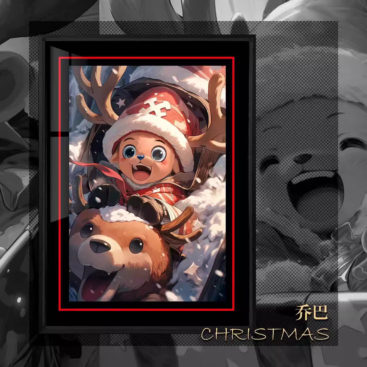 【In stock】Decorative Painting of Christmas Chopper-Billion Birds Studio