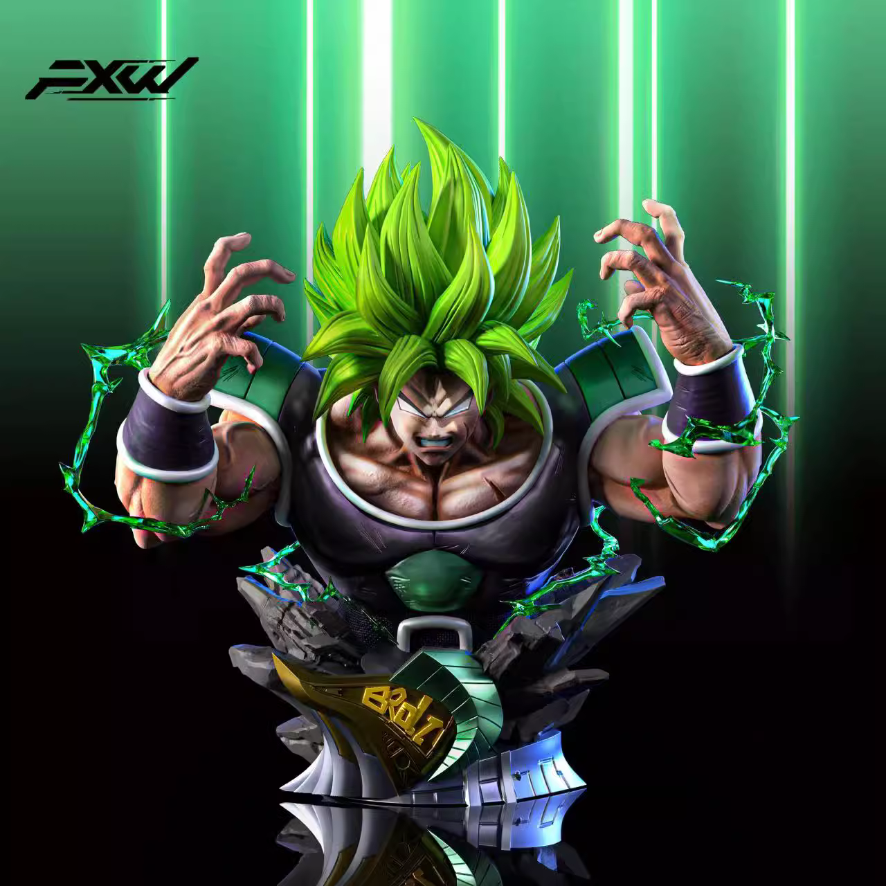【Pre-sale】Bust of Broly-FXW Studio