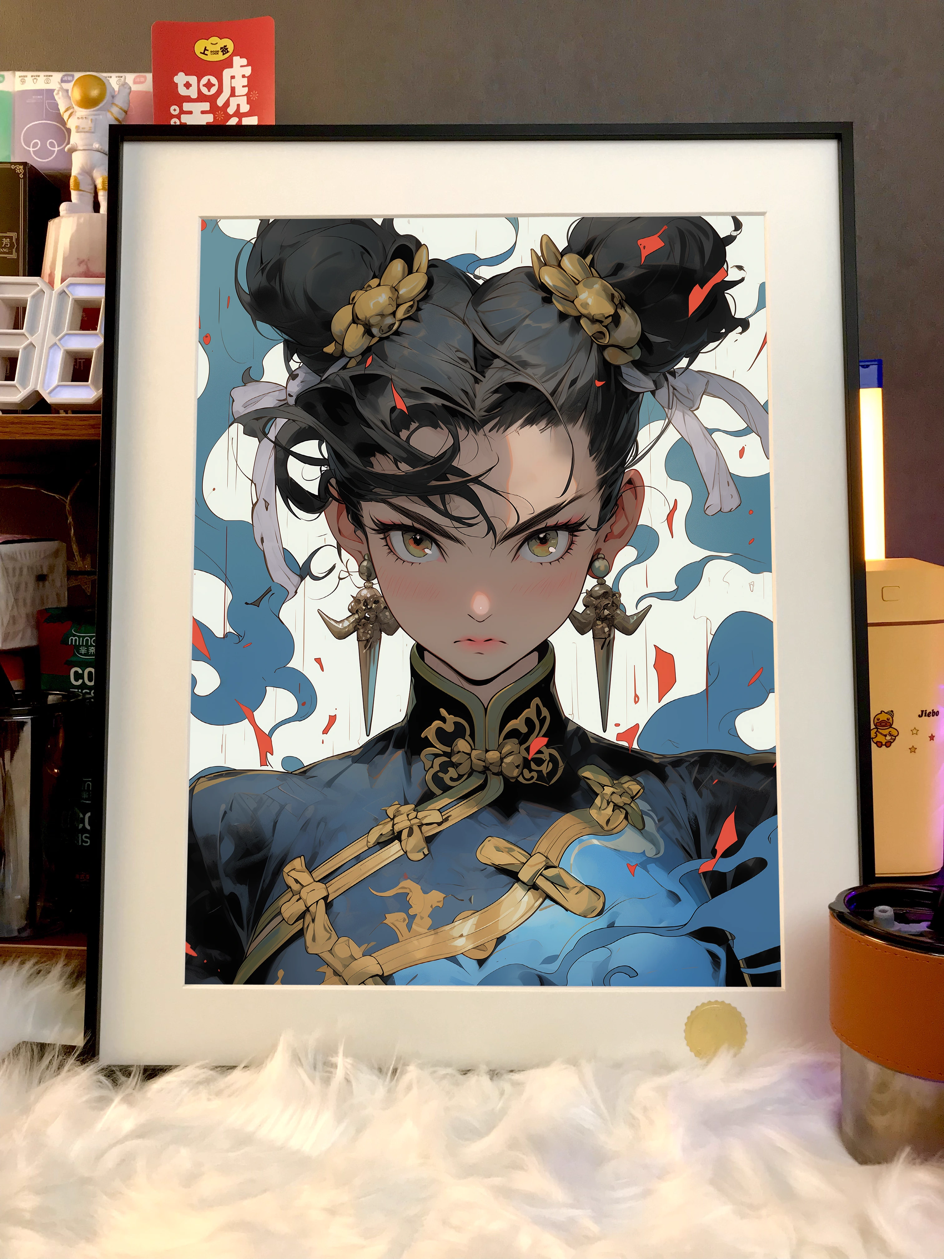 【Pre-sale】Decorative Painting of ChunLi-Street Fighter(SF)-XingKong Studio