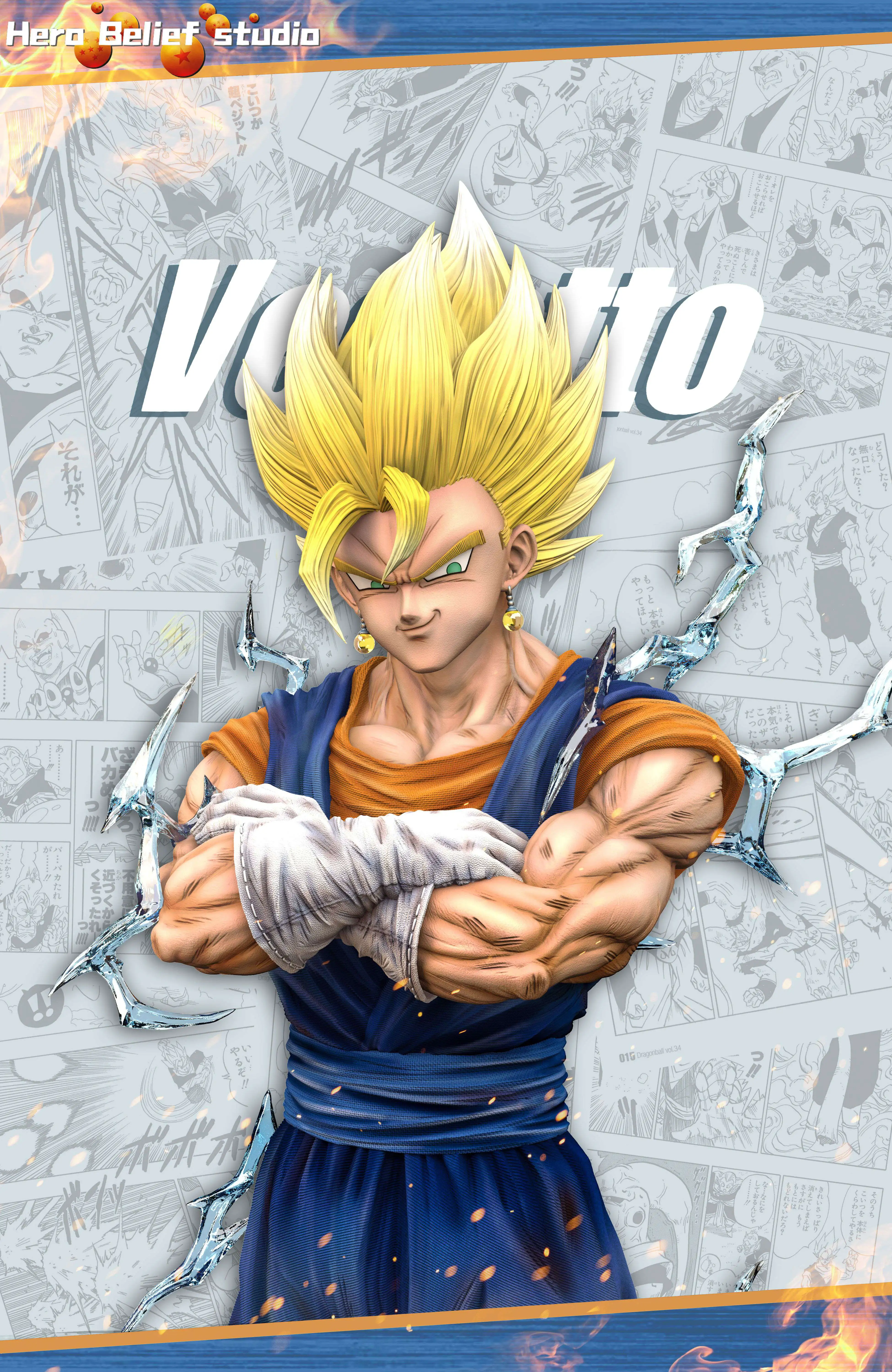【Pre-sale】1/4 & 1/6 Scale Vegetto-Hero Belief Studio