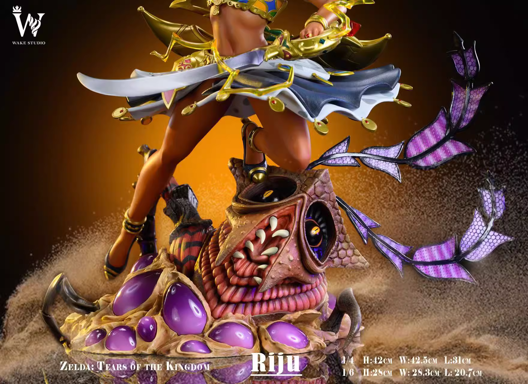 【Pre-sale closed】1/4 & 1/6 Scale Riju-The legend of Zelda-Wake Studio