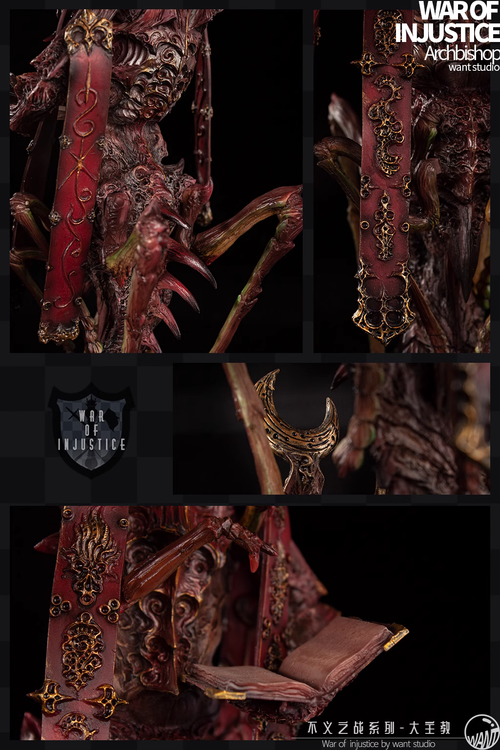 【Pre-sale】Bishop & Little Devil-War of Injustice-Want Studio