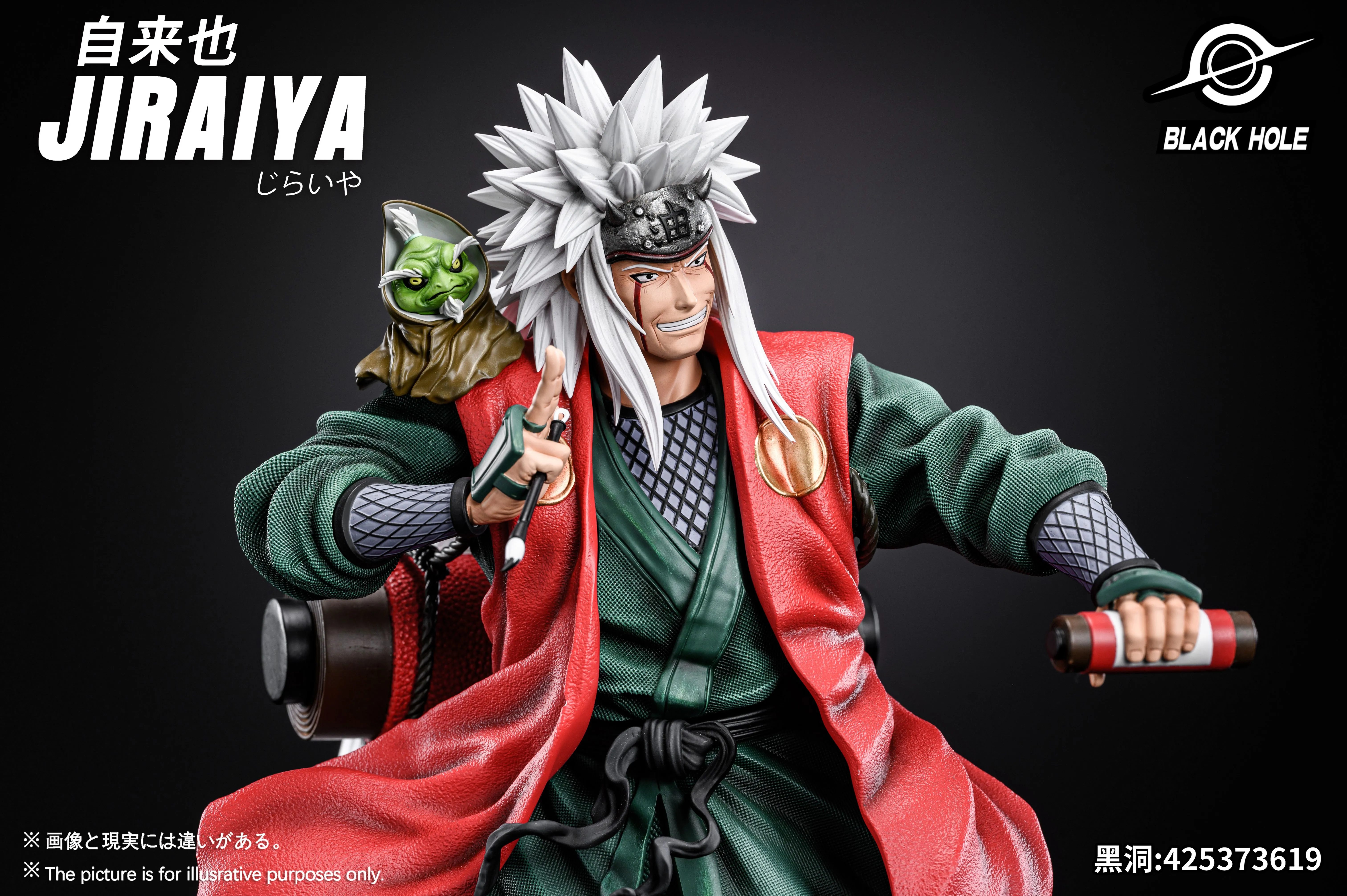 【Sold out】1/6 Scale Jiraiya-BlackHole Studio