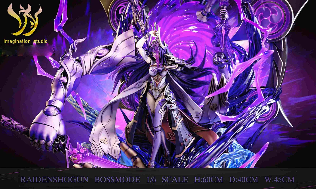【Sold out】1/6 Scale Boss Mode Raiden Shogun-Genshin Impact-Imagination Studio