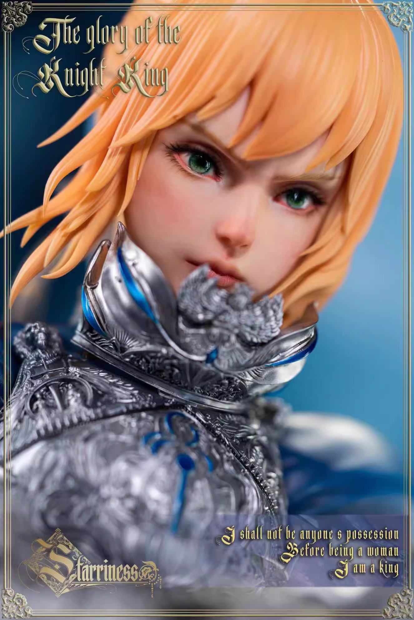 【Pre-sale】1/3 Scale The glory of the Knight King Servant Saber-Fate/stay night-Starriness Studio