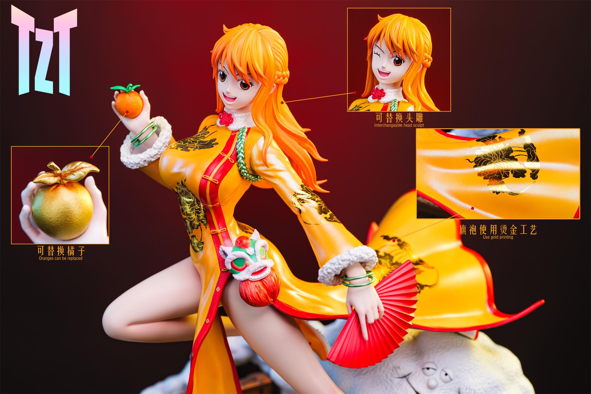 【Pre-sale closed】1/6 scale Cheongsam Nami-TZT Studio