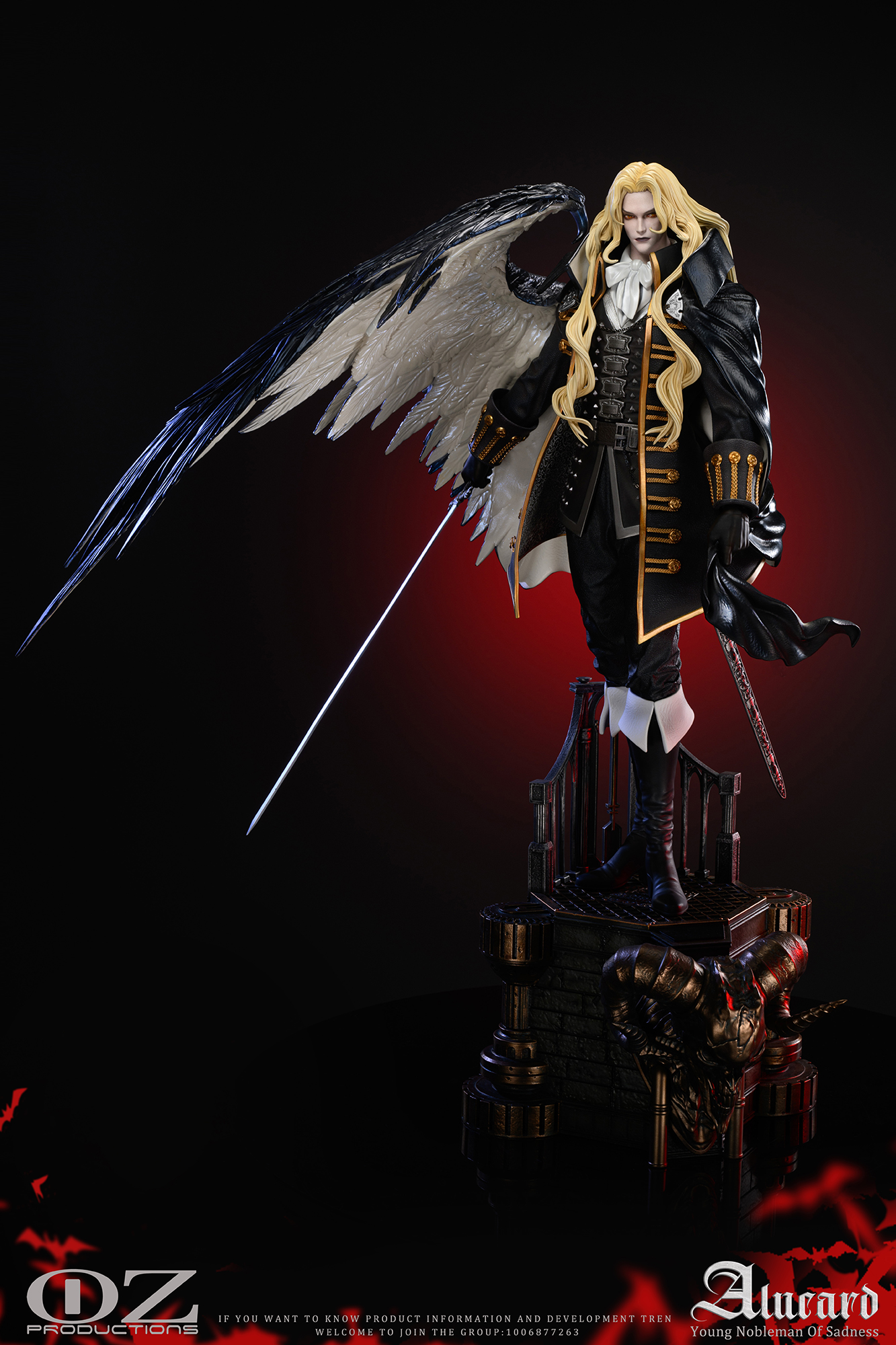 【Pre-sale】1/4 Scale Alucard-The Tragic Prince-Oz Production