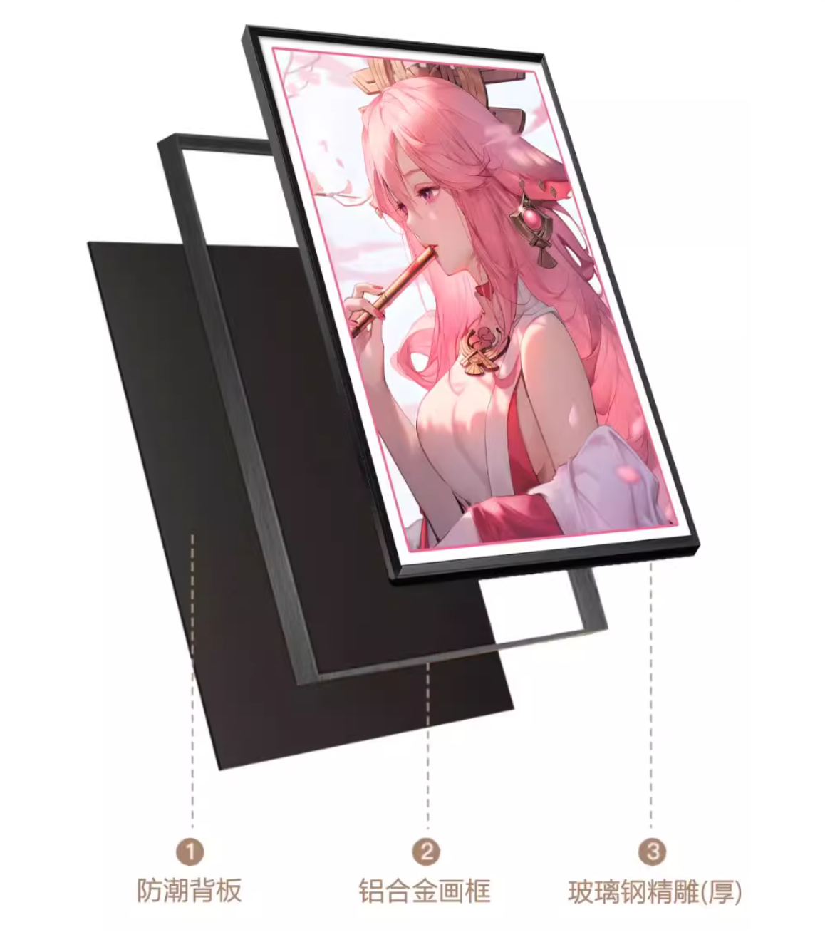 【In stock】Decorative Painting of Yae Miko-Genshin Impact-AMHS Studio