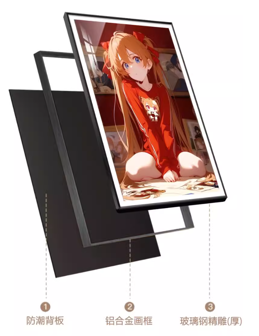 【In stock】Decorative Painting of Asuka Langley Soryu-EVANGELION-AMHS Studio