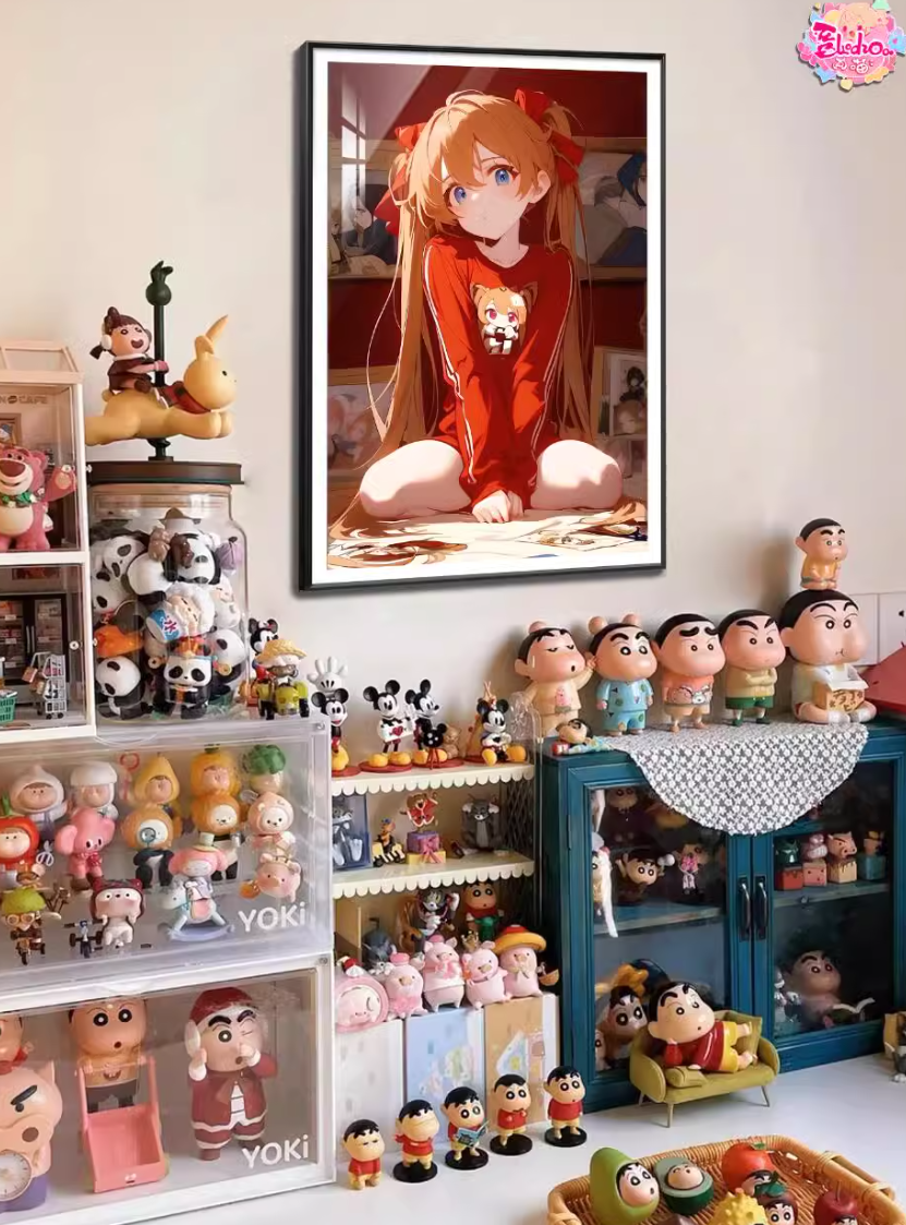 【In stock】Decorative Painting of Asuka Langley Soryu-EVANGELION-AMHS Studio