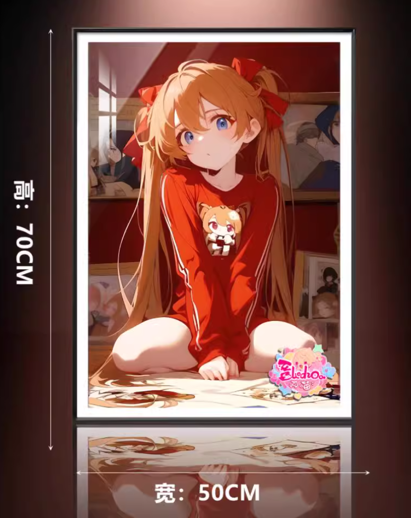 【In stock】Decorative Painting of Asuka Langley Soryu-EVANGELION-AMHS Studio
