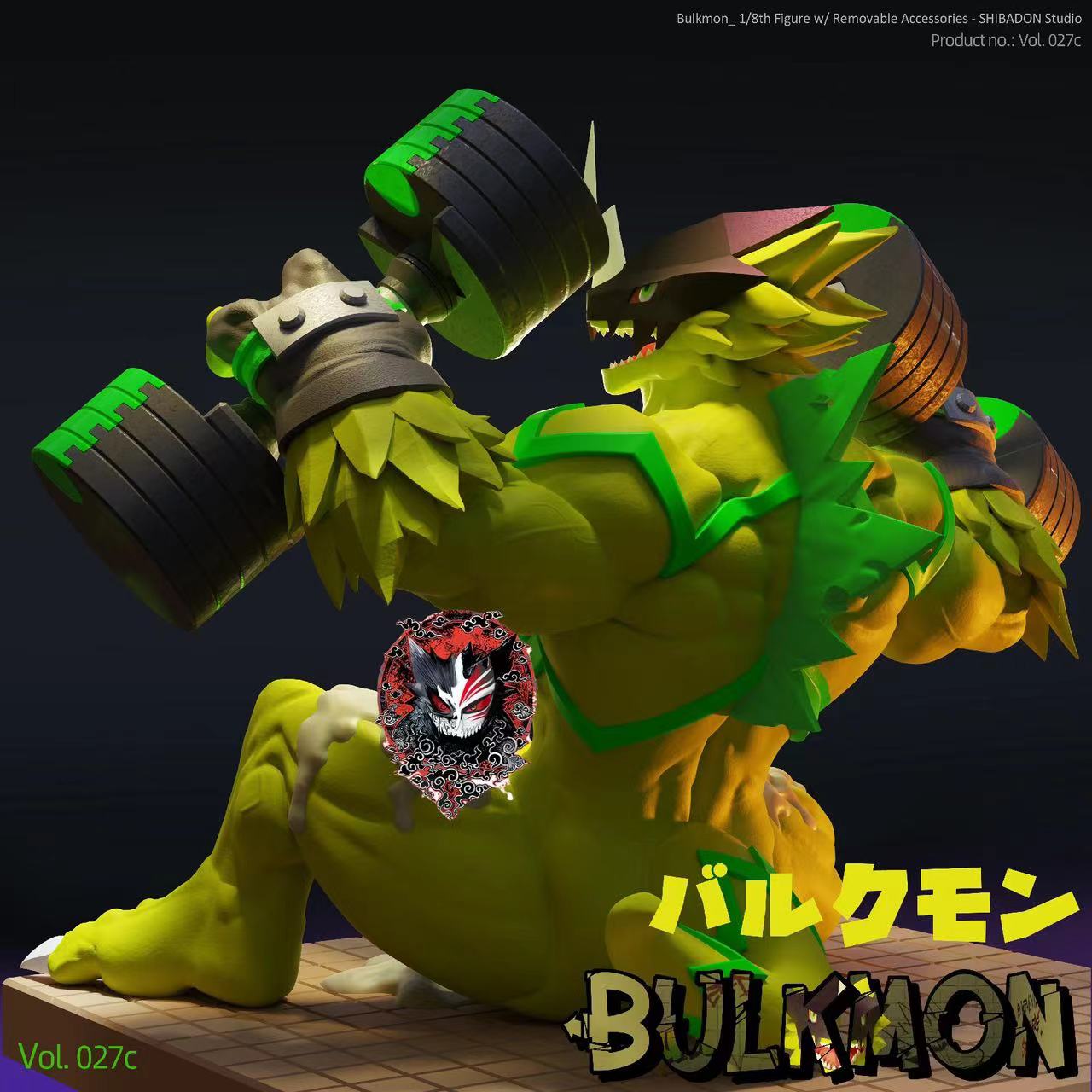 【Sold out】1/8 Scale Bulkmon-Other series-Shibadon Studio