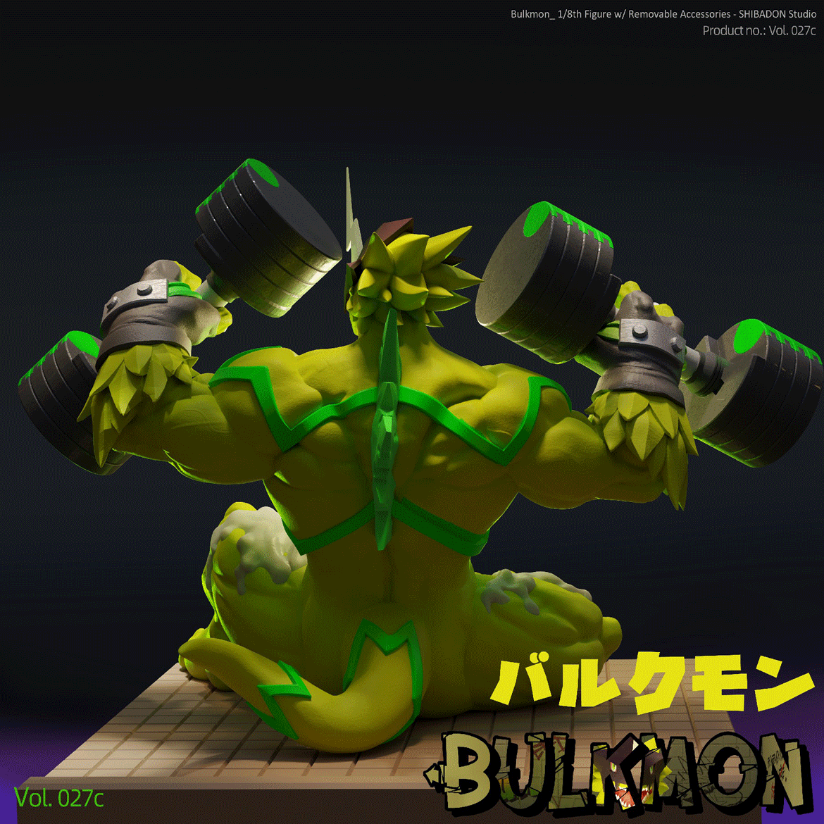 【Sold out】1/8 Scale Bulkmon-Other series-Shibadon Studio
