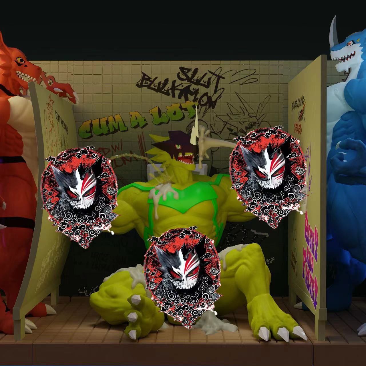 【Sold out】1/8 Scale Bulkmon-Other series-Shibadon Studio