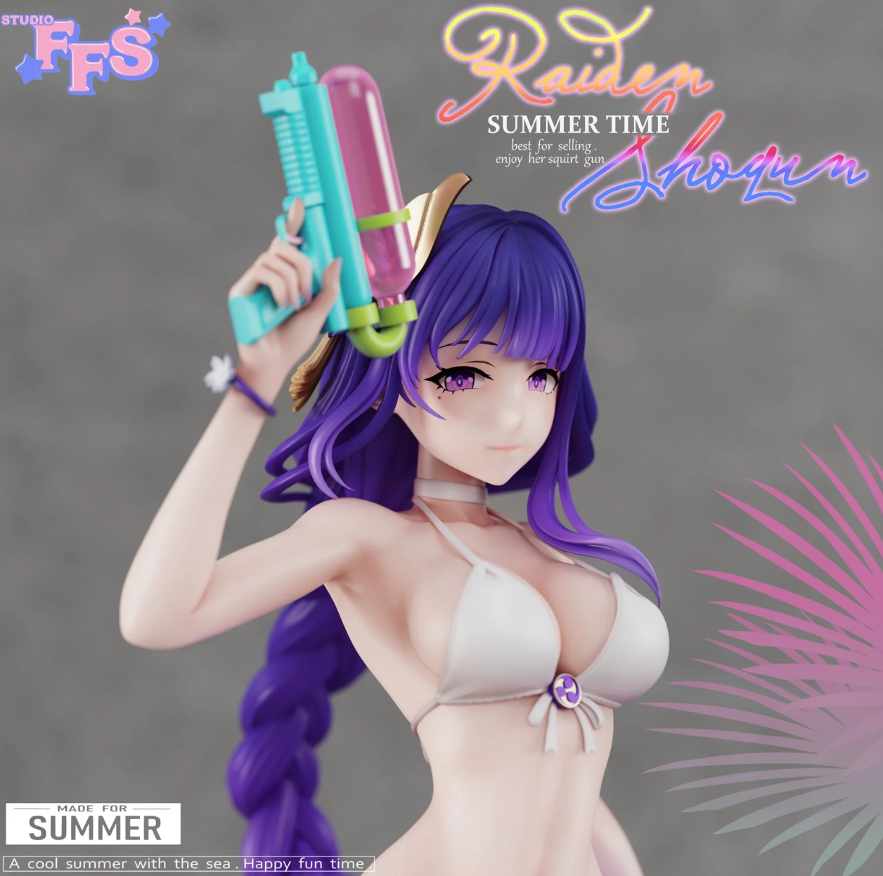 【Sold out no more】Swimsuit Ver. Yae Miko & Raiden Shogun-Genshin Impact-FFS Studio