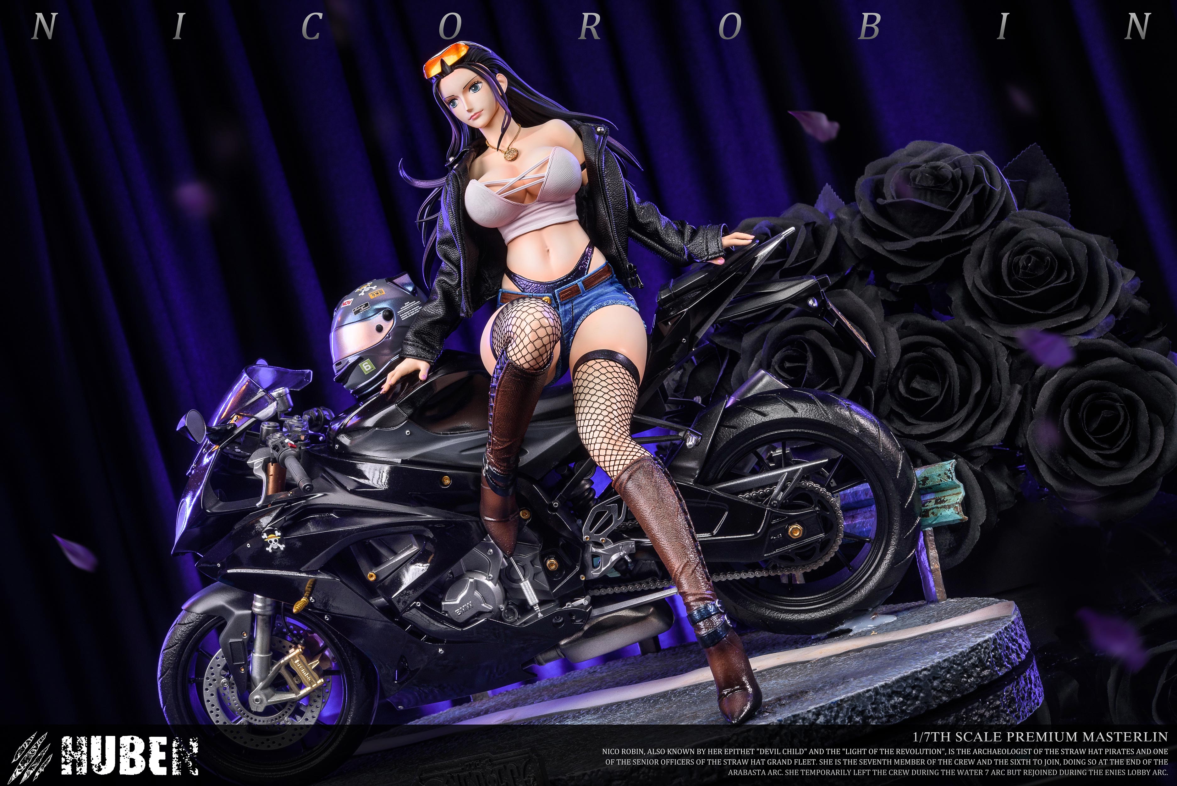 【Sold out】1/7 Scale Motorcycle Girl 02 Robin-HuBen Studio