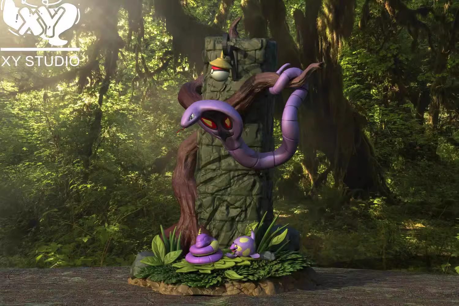 【Pre-sale】Original color Arbok-Pokemon-XY Studio