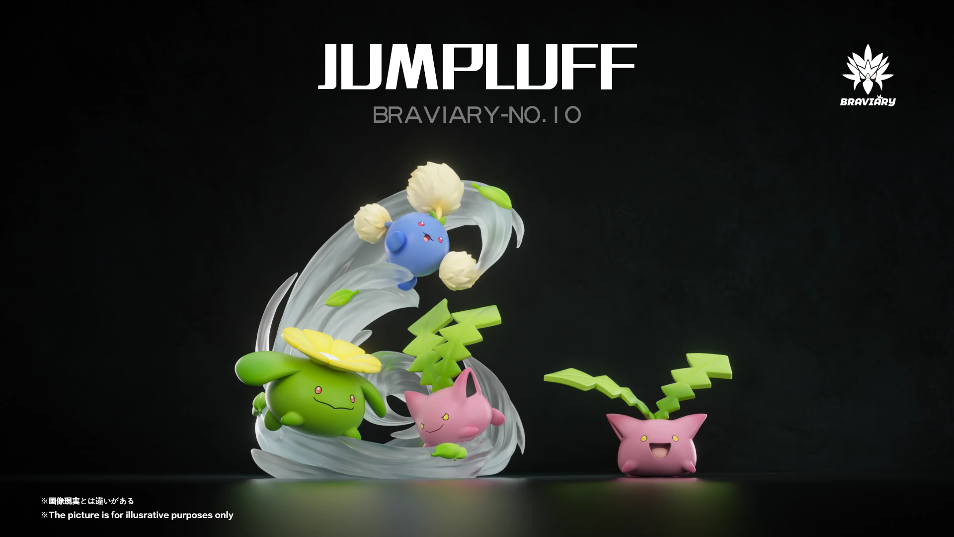 【Pre-sale】Jumpluff-Pokemon-Braviary Studio