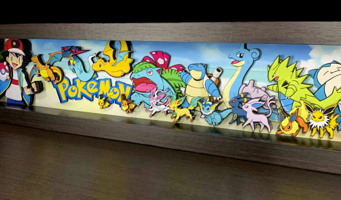 【In stock】Decorative Painting of Pokemon-MOMO Studio