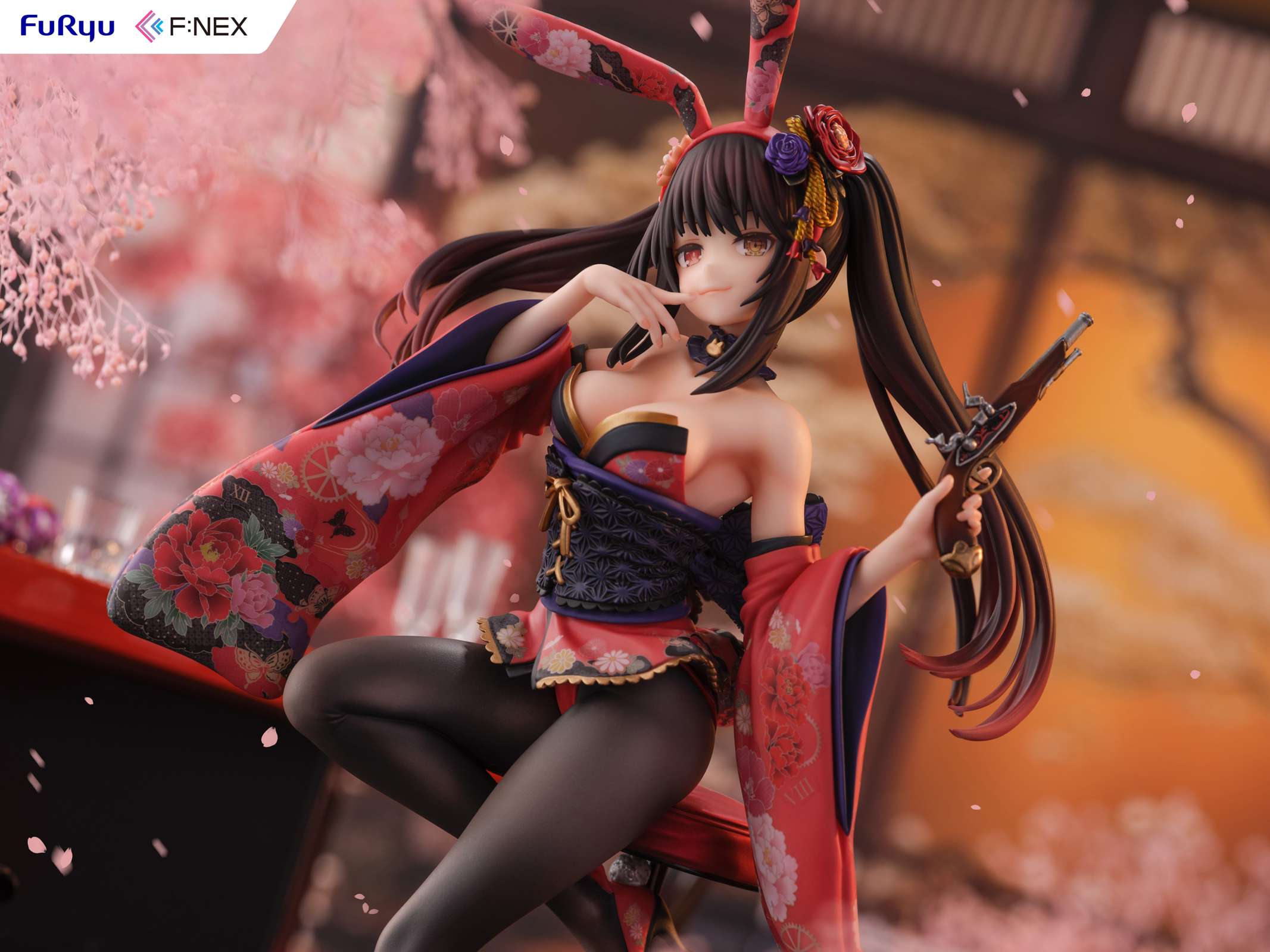 【Pre-sale】1/7 Scale Kimono Bunny Ver. Kurumi Tokisaki-Date A Live-F:NEX Studio
