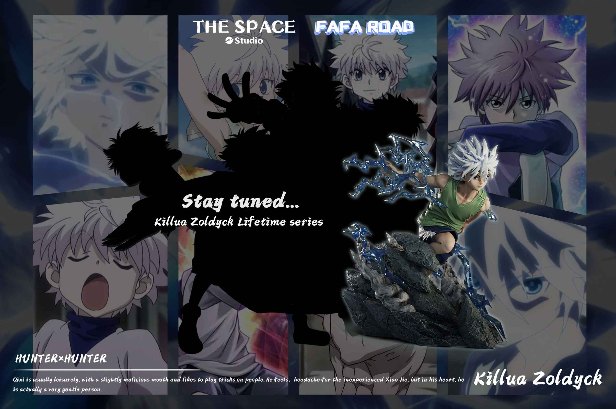 【Pre-sale】1/6 Scale Sprinting Mode Ver. Killua Zoldyck-HUNTER X HUNTER-The Space Studio