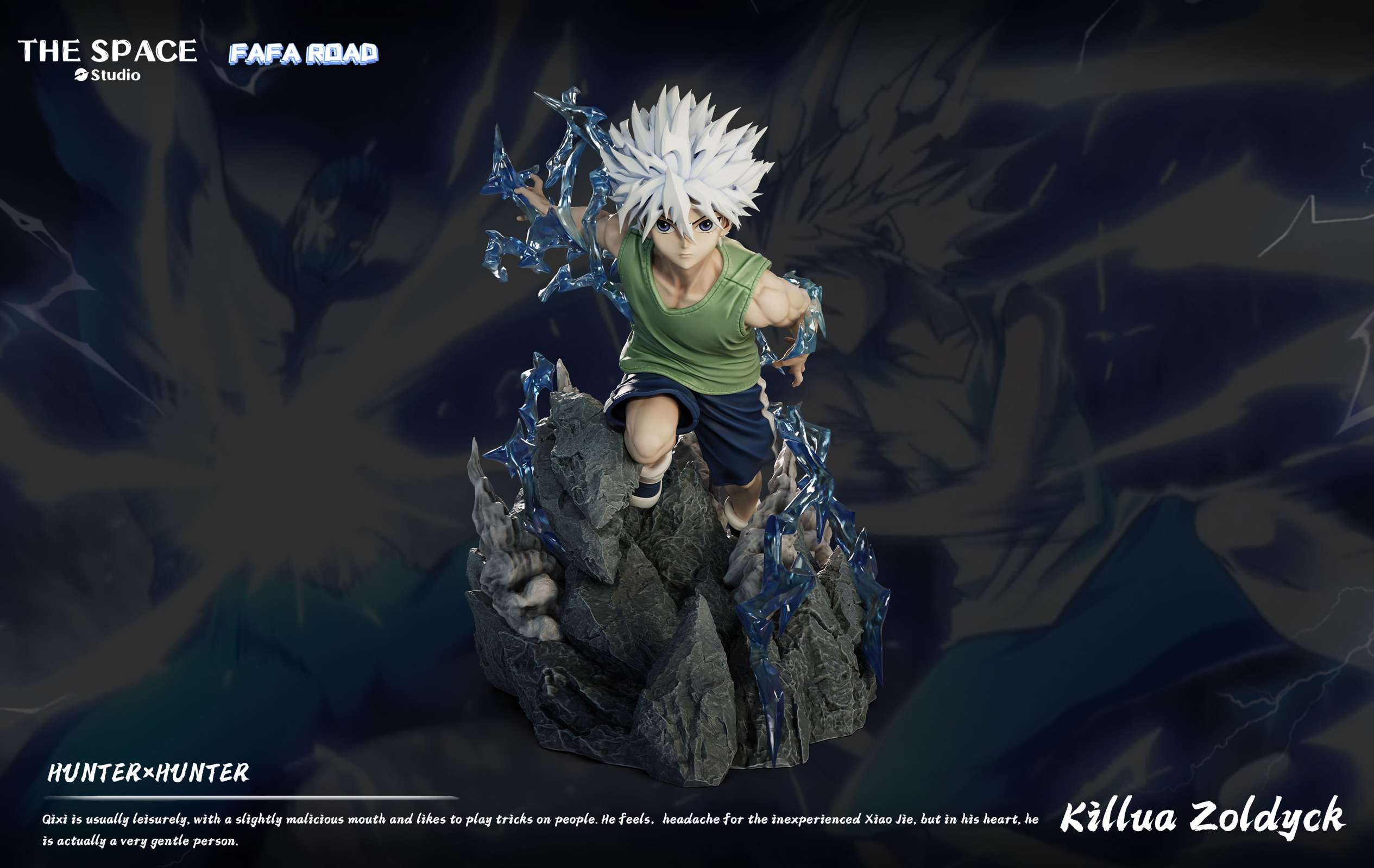 【Pre-sale】1/6 Scale Sprinting Mode Ver. Killua Zoldyck-HUNTER X HUNTER-The Space Studio