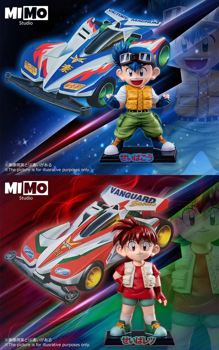 【Pre-sale closed】Go Seiba & Seiba Retsu-Bakusou Kyoudai Let's & Go-Mimo Studio