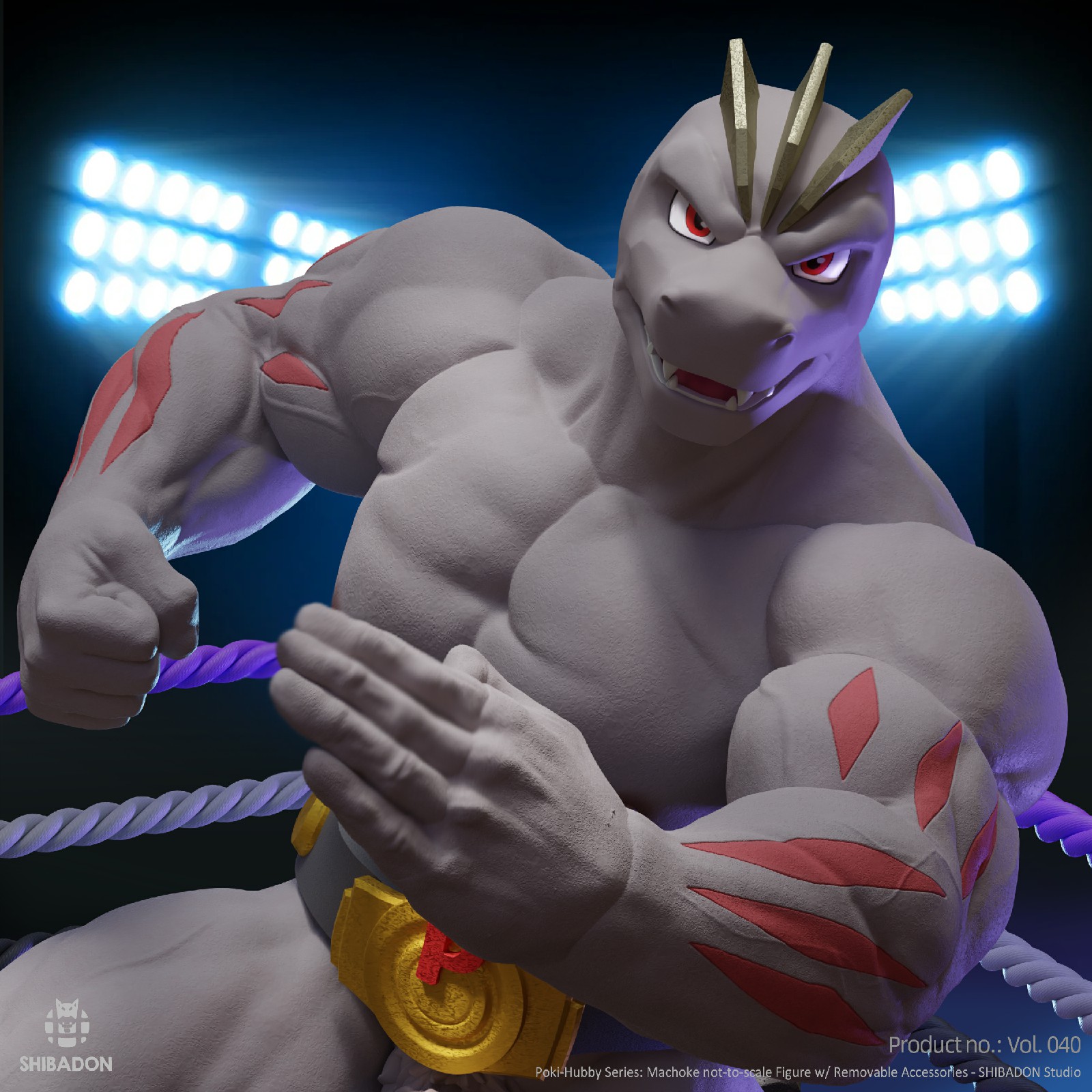【Sold out】Machoke-Other Series-Shibadon Studio