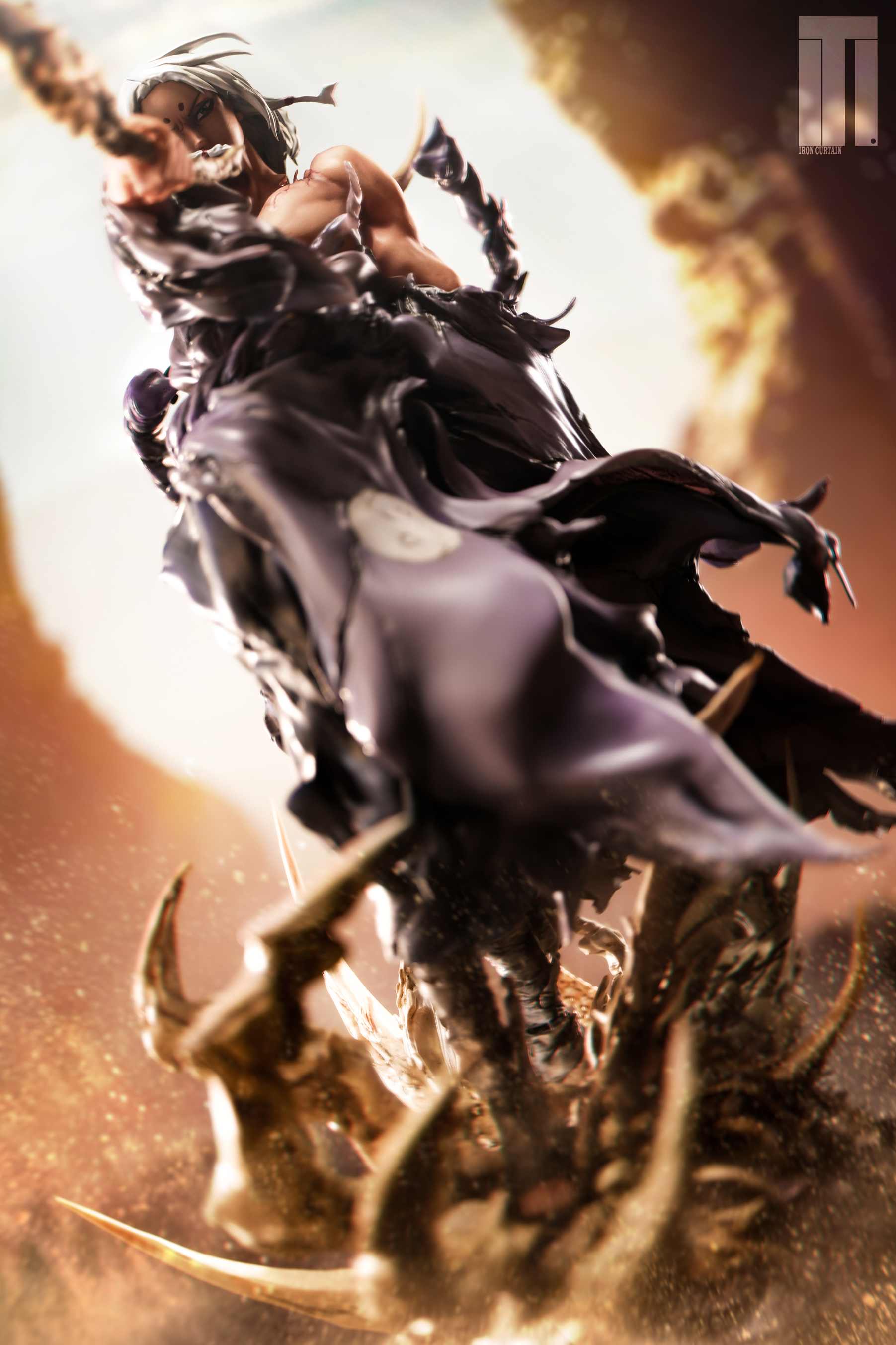 【Pre-sale】1/6 Scale Kimimaro with LED-Iron Curtain Studio