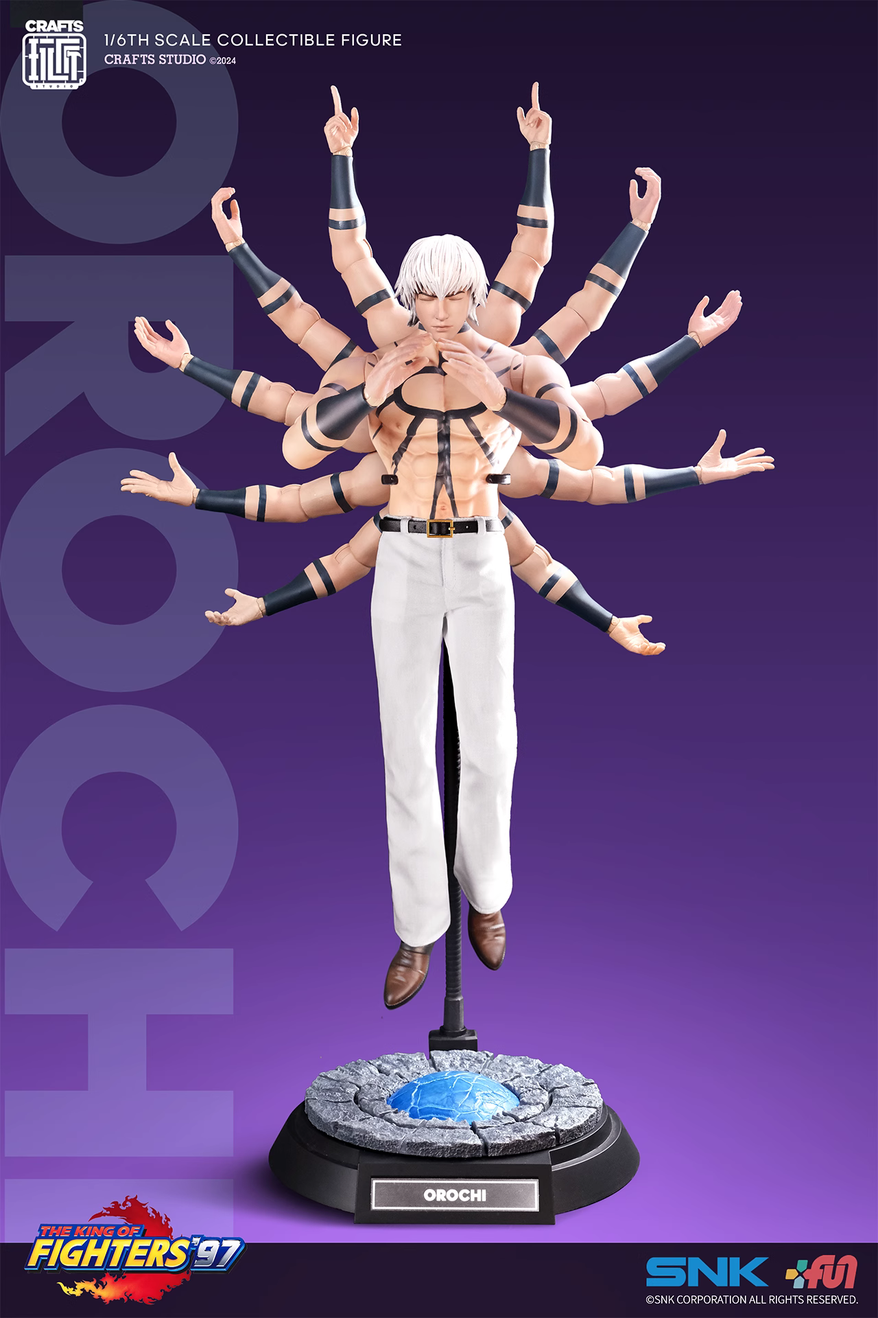 【Pre-sale】1/6 Scale Orochi-King of Fighters/Fatal Fury-SNK Studio
