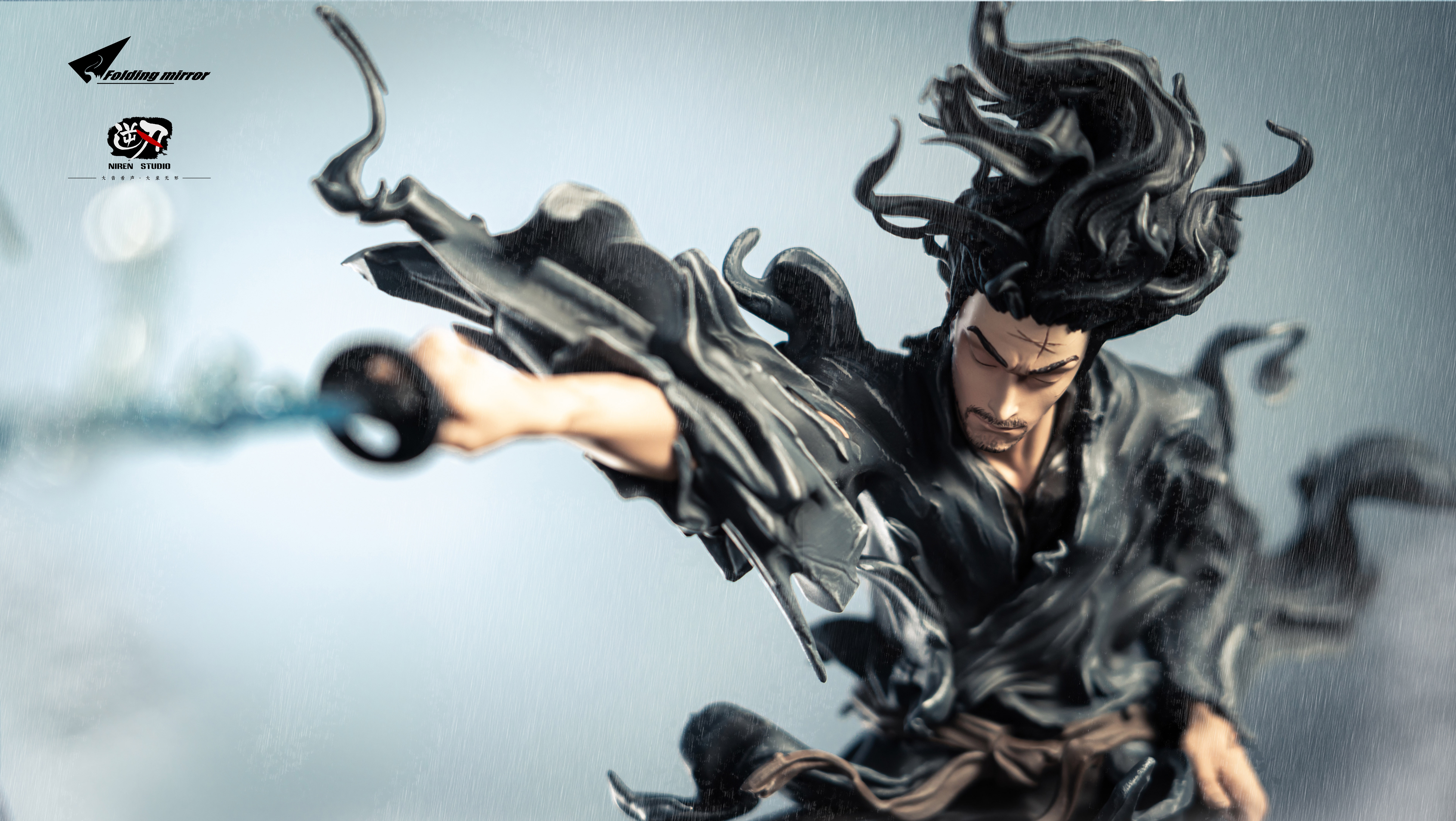 【Sold out】Miyamoto Musashi-Vagabond-Folding mirror & Niren studio