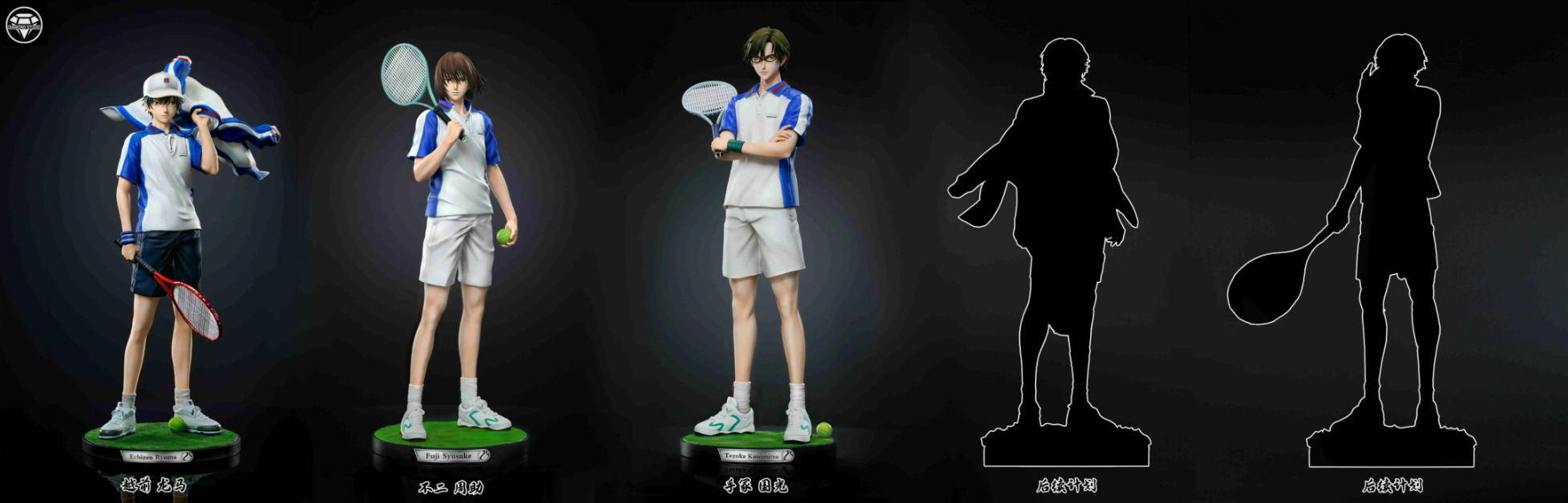【Sold out】1/6 Scale Fuji Syusuke & Tezuka Kunimitsu-Prince of Tennis-Diamond Studio