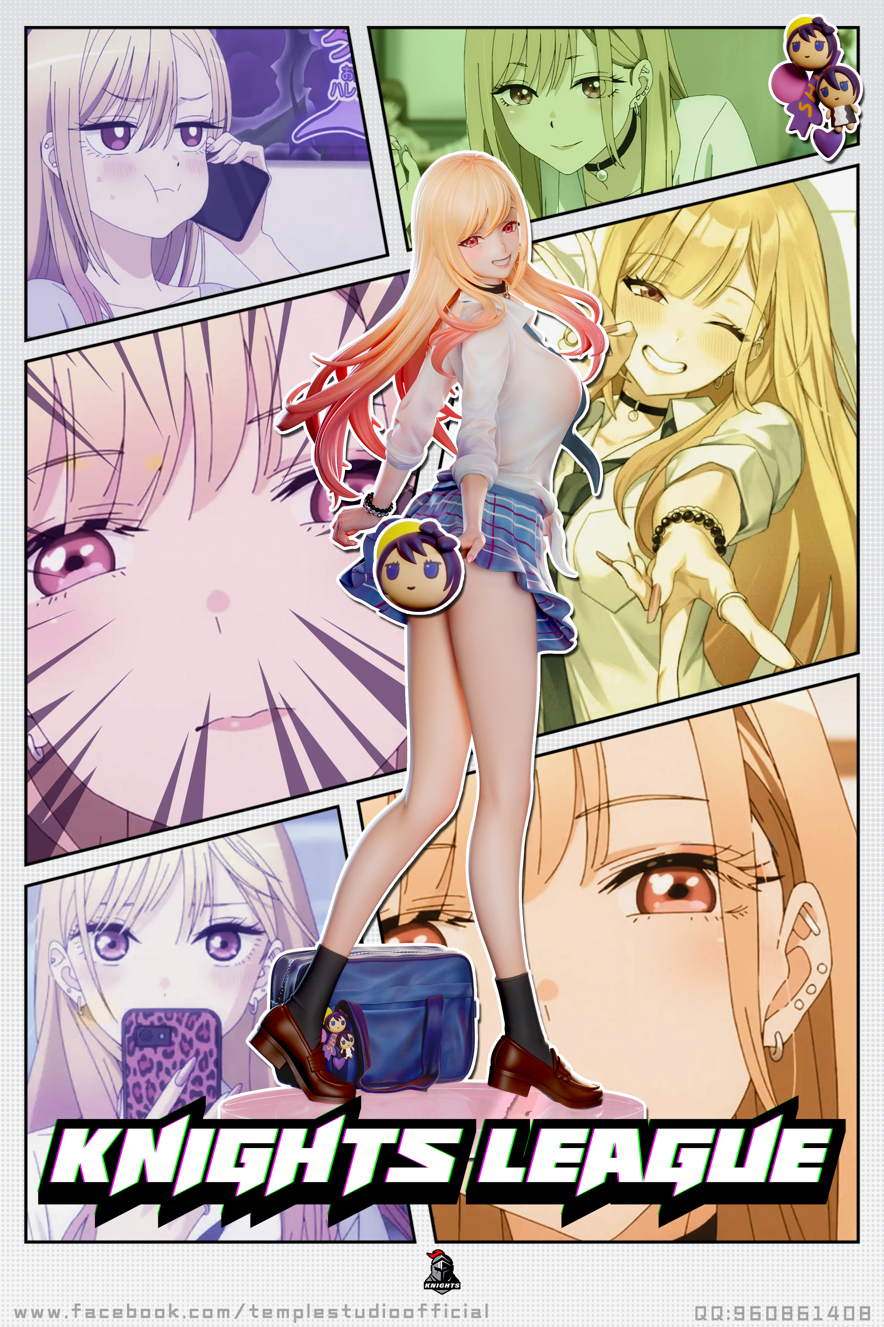 【Sold out】1/2, 1/4 & 1/6 Scale Kitagawa Marin-My Dress-Up Darling-Temple Studio(Knight League)