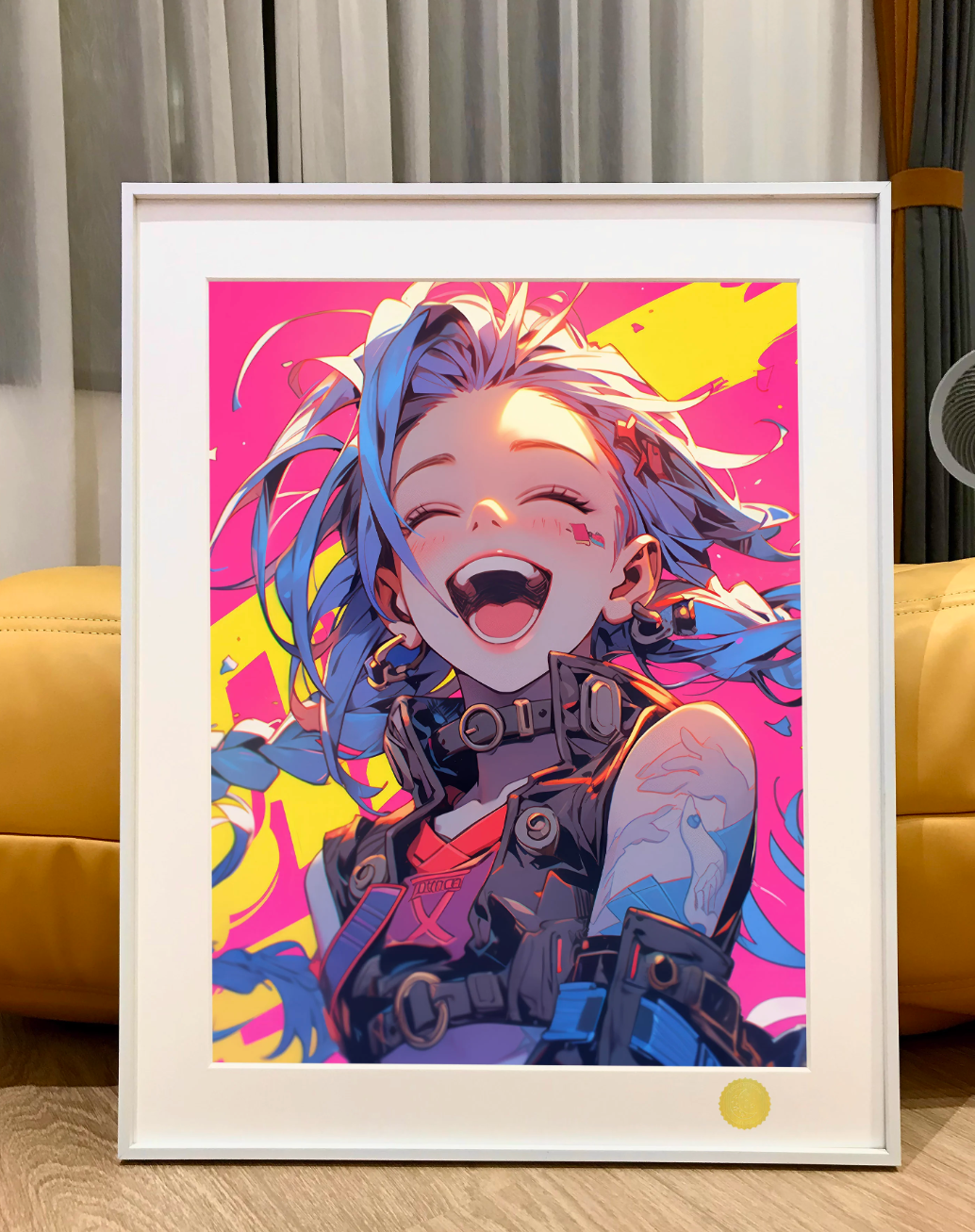 【Pre-sale】Decorative Painting of Jinx-League of Legends-XingKong Studio