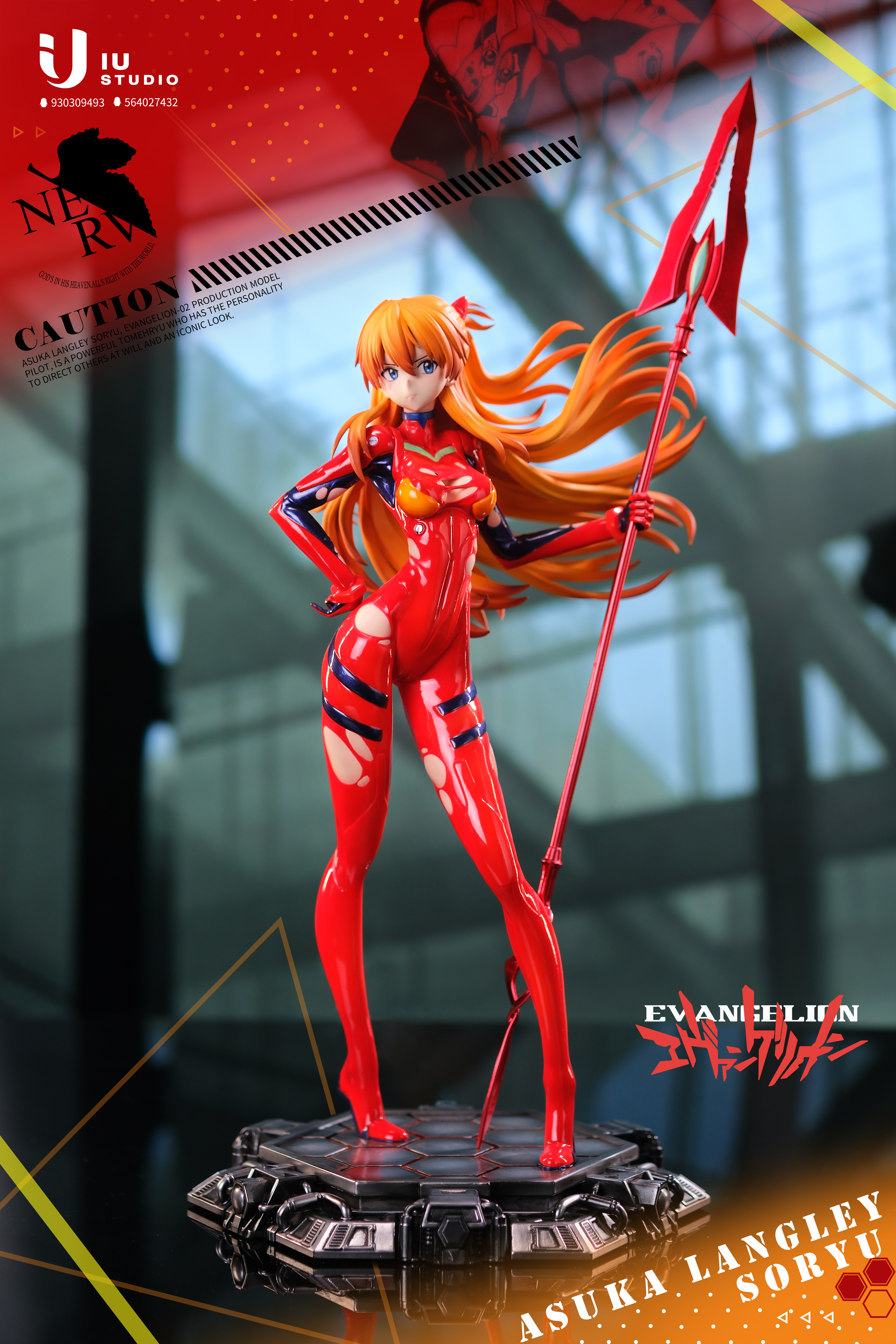 【Pre-sale】1/6 Scale Asuka Langley Soryu-EVA-IU Studio