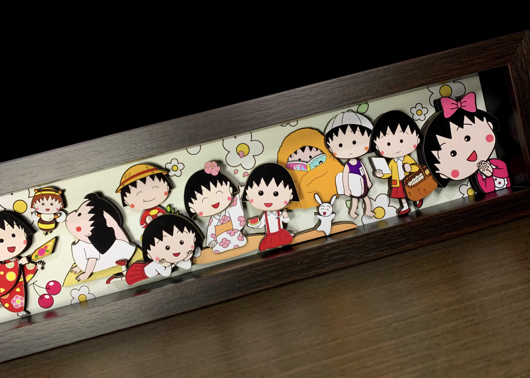 【In stock】Decorative Painting of Chibi Maruko-chan-MOMO Studio