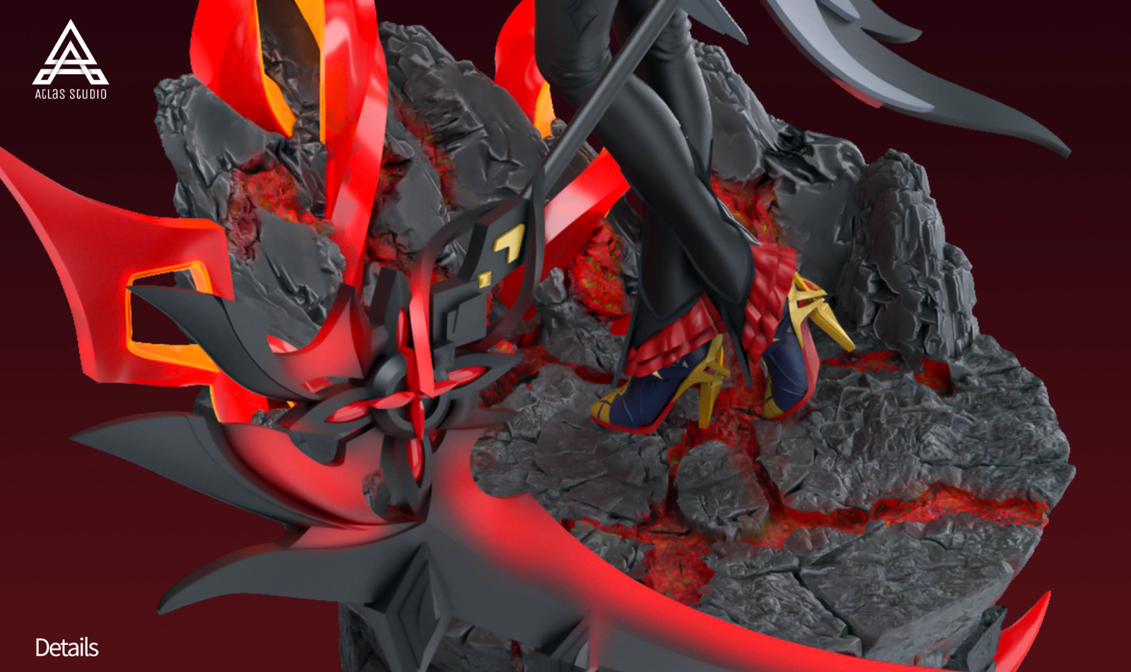 【Sold out】1/6 Scale Arlecchino-Genshin Impact-Atlas studio