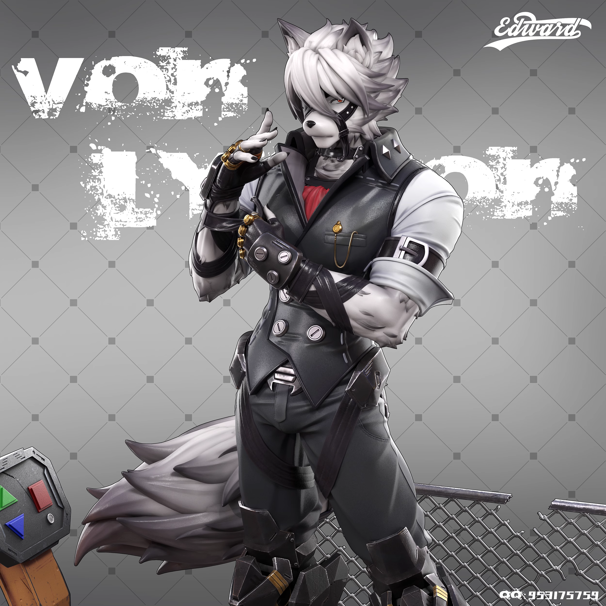 【Last one】1/6 Scale Von Lycaon-Zenless Zone Zero-Edward Studio