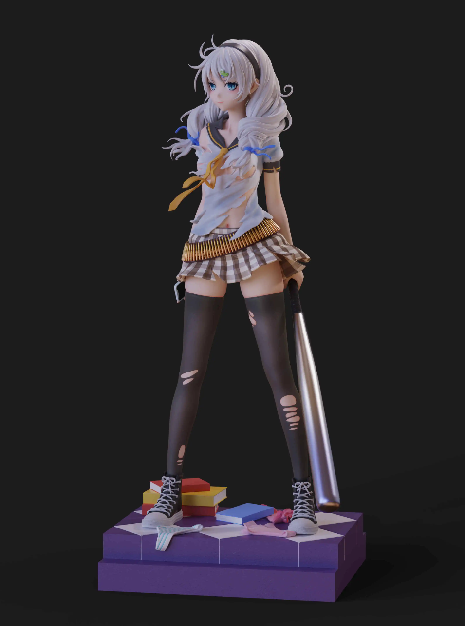 【Pre-sale】1/6 Scale Kiana Kaslana-Honkai Impact 3-miwu Studio