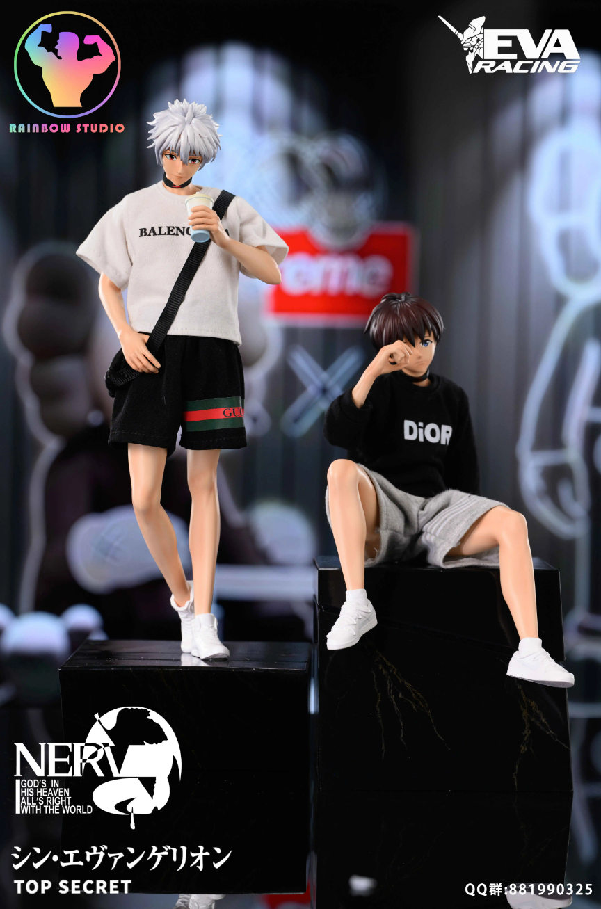 【Pre-sale Closed】1/6 Scale Street Boy Nagisa Kaworu & Ikari Shinji-EVA-Rainbow Studio