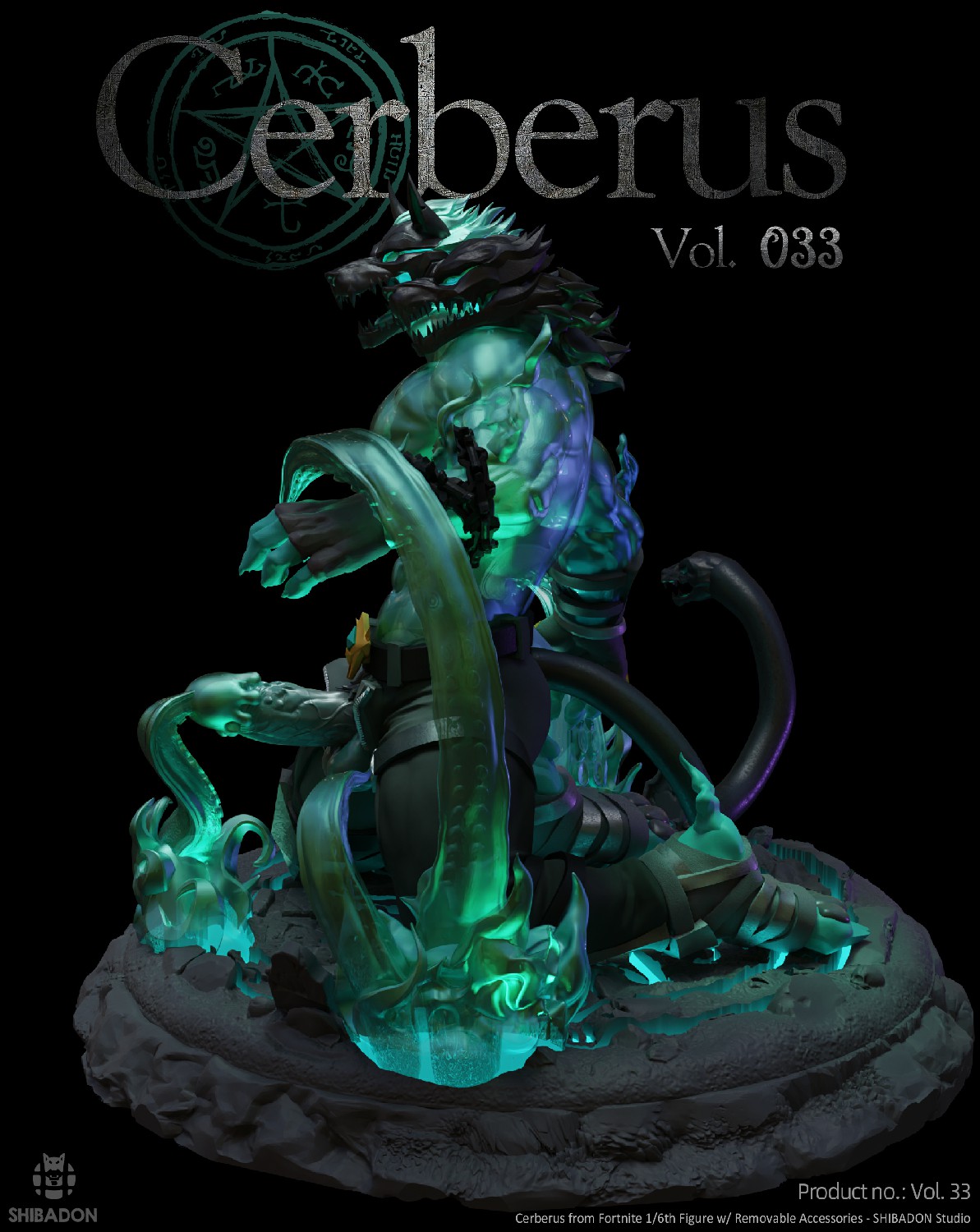 【Sold out】1/6 Scale Cerberus-Other Series-Shibadon Studio