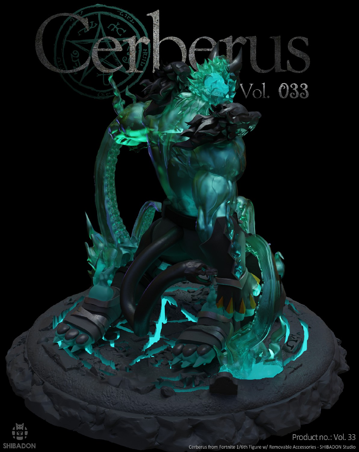 【Sold out】1/6 Scale Cerberus-Other Series-Shibadon Studio