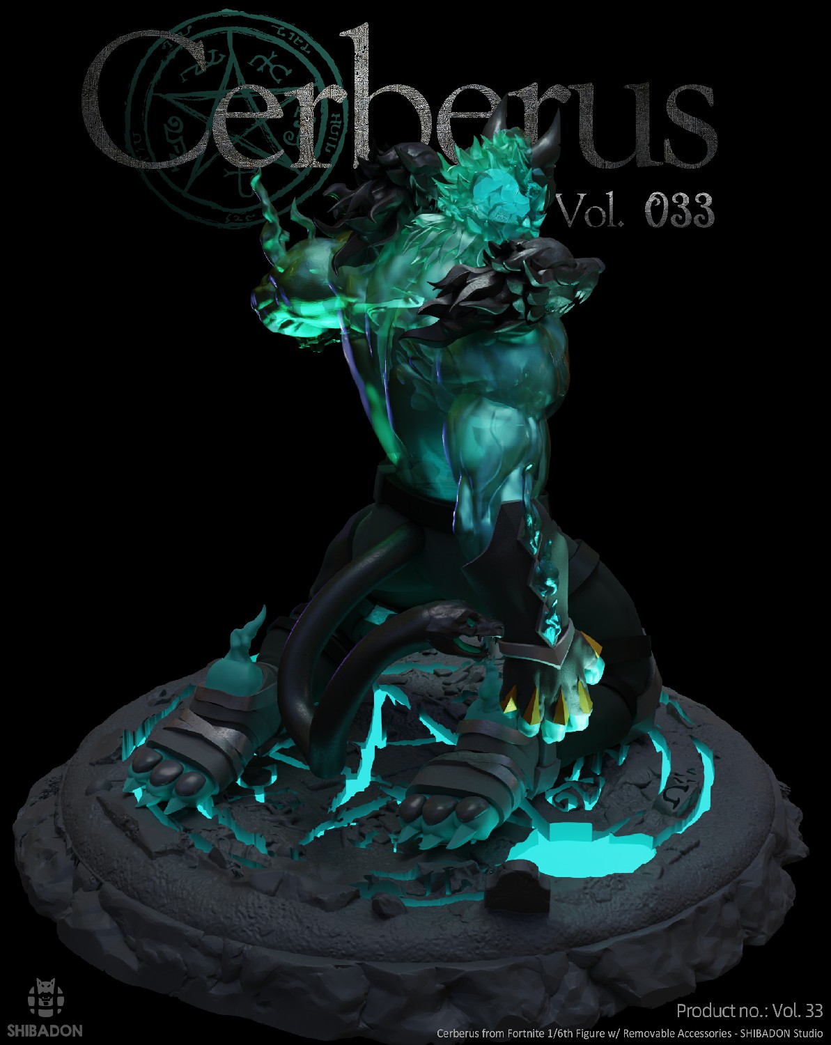 【Sold out】1/6 Scale Cerberus-Other Series-Shibadon Studio