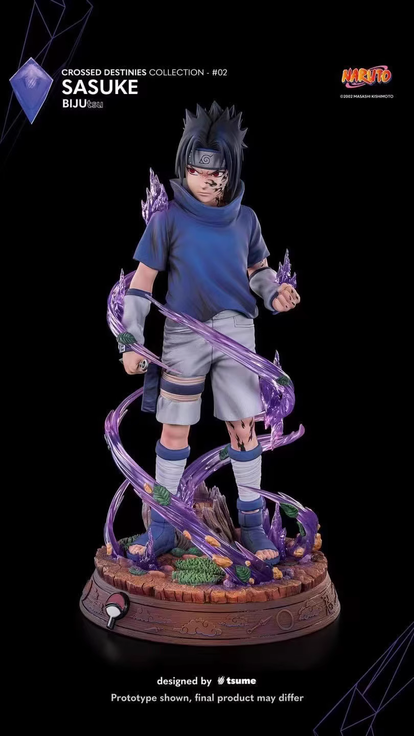 【Pre-sale】1/4 Scale Uchiha Sasuke & Uzumaki Naruto-TSUME BIJUtsu studio