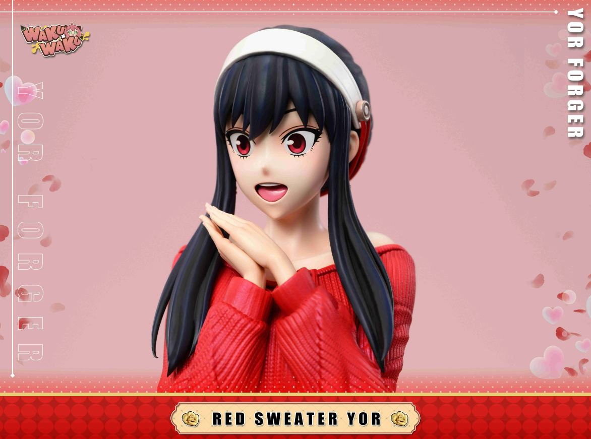 【In stock】Red Sweater Yor-WakuWaku Studio