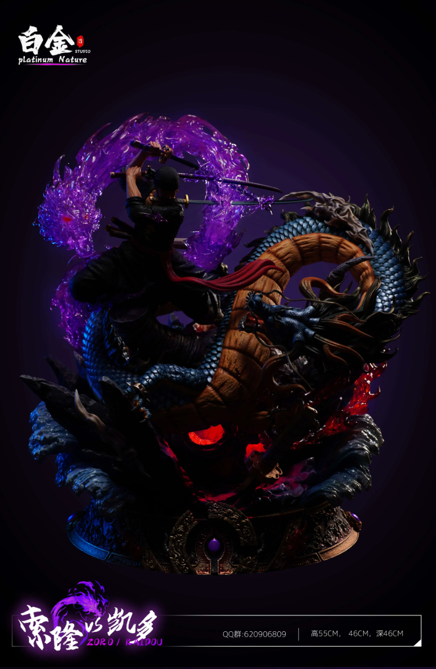 【Pre-sale】Zoro VS Kaidou-Platinum Nature Studio