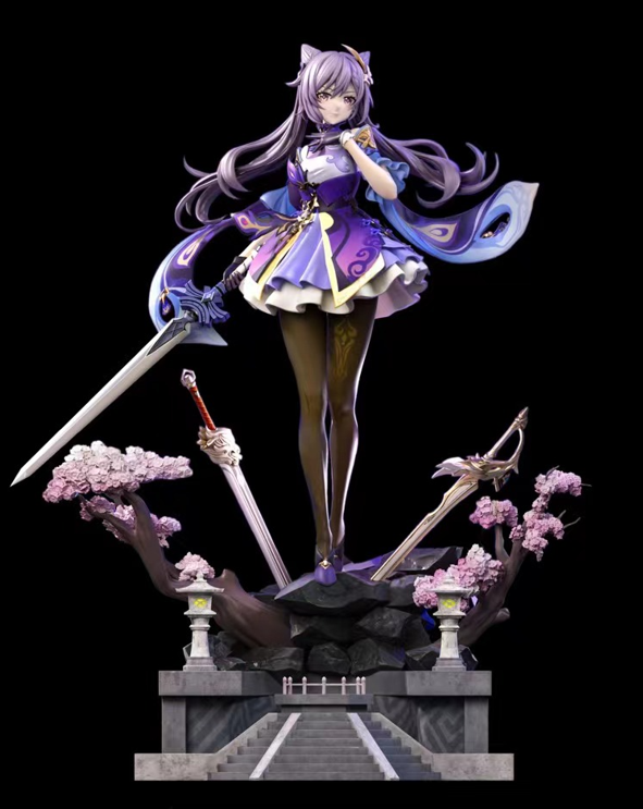 【Sold out】1/6 Scale A Version KeQing-Genshin Impact-LouLan studio